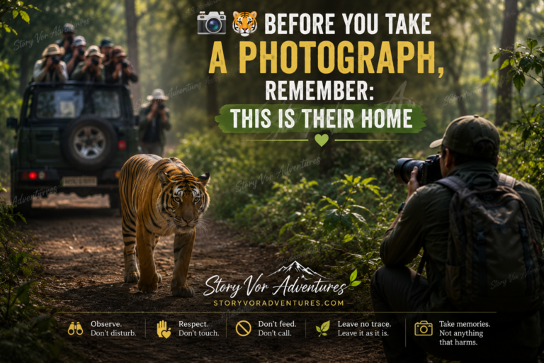 📸🐅 Before You Take a Photograph, Remember: This Is Their Home