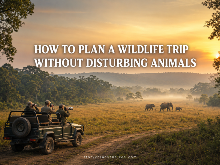 How to Plan a Wildlife Trip Without Disturbing Animals