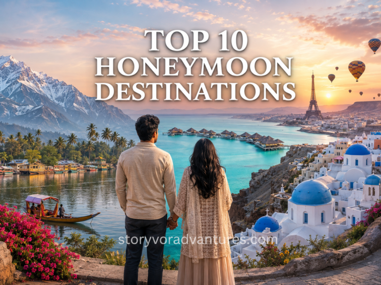 💕 Best Honeymoon Destinations in India and Abroad: Top 10 Romantic Places for Couples