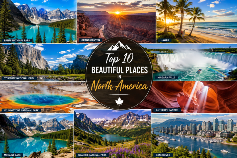 🍁 Top 10 Most Beautiful Places to Visit in North America (2026)