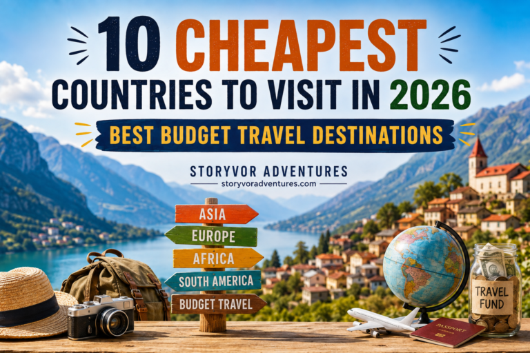 🌍 10 Cheapest Countries to Visit in 2026: Best Budget Travel Destinations