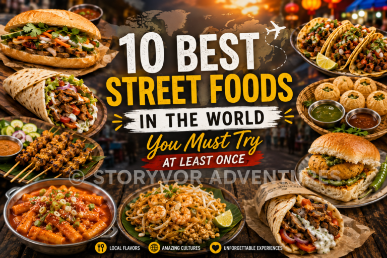 🌍 10 Best Street Foods in the World You Must Try at Least Once