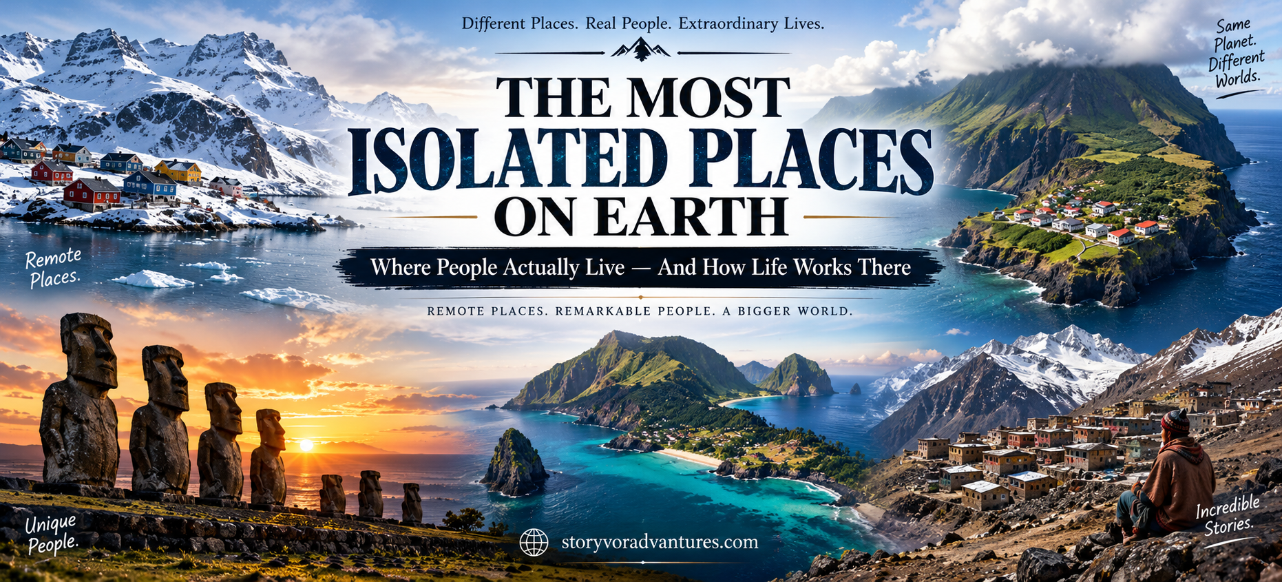 🌍 The Most Isolated Places on Earth Where People Actually Live — And How Life Works There